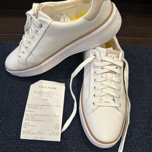 Cole Haan White Sneakers Classic Minimalist Design